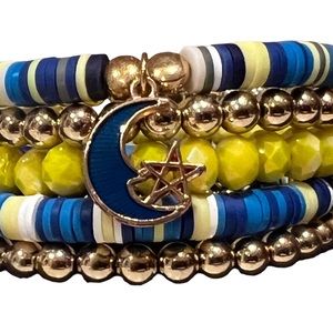 Memory wire bracelet